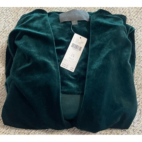Anthropologie Nancy Green Velvet Tunic Dress NWT SZ 1X - Picture 12 of 16